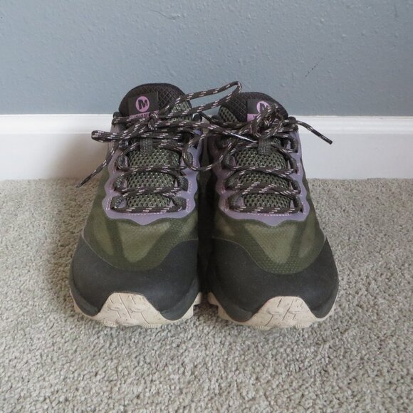 Merrell Women's Moab Speed Hiking/Athletic Shoes Size 7 Gray/Puple J135408 - Picture 3 of 10